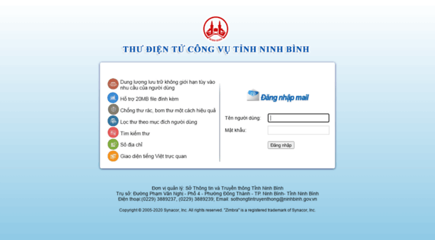 mail.ninhbinh.gov.vn