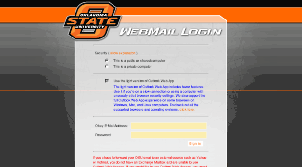 mail.okstate.edu