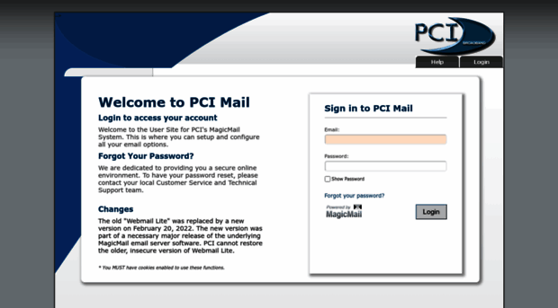 mail.pcisys.net