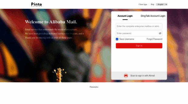 mail.pintastudios.com