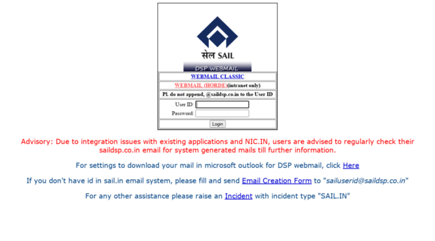 mail.saildsp.co.in