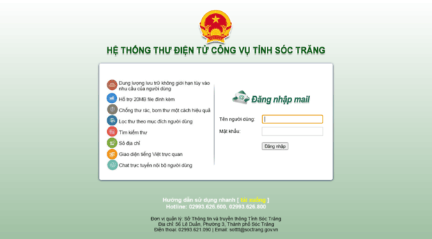 mail.soctrang.gov.vn