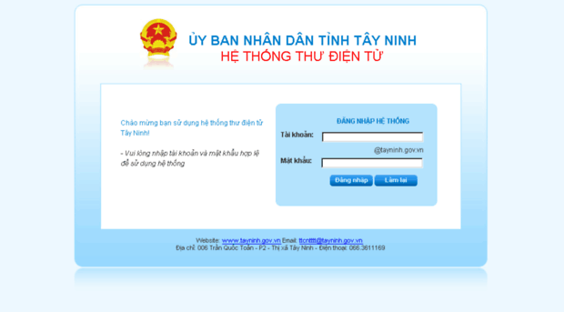 mail.tayninh.gov.vn