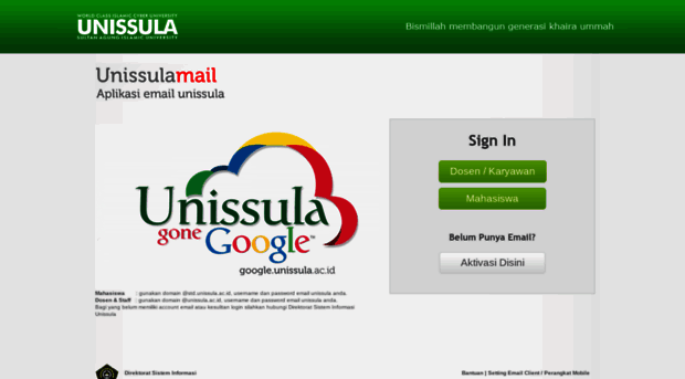 mail.unissula.ac.id