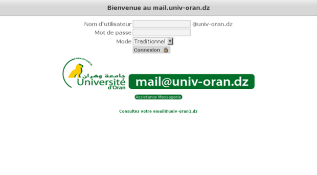 mail.univ-oran.dz