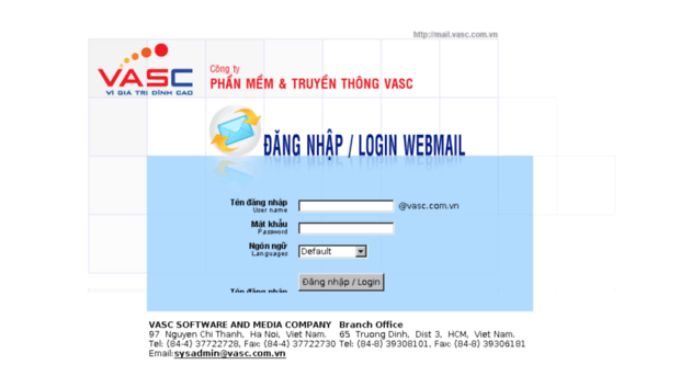 mail.vasc.com.vn