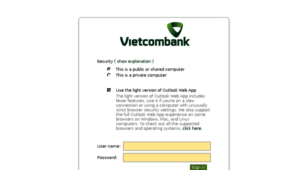 mail.vietcombank.com.vn