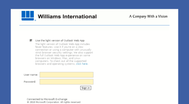 mail.williams-int.com