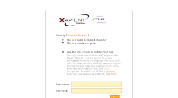 mail.xavient.com