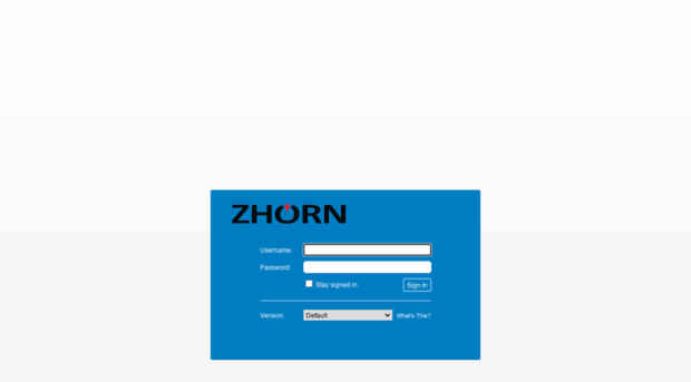 mail.zhornhair.com