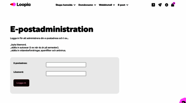 mailadmin.loopia.se