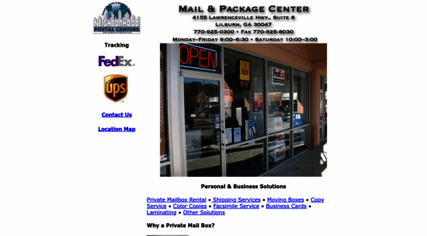 mailandpackage.com