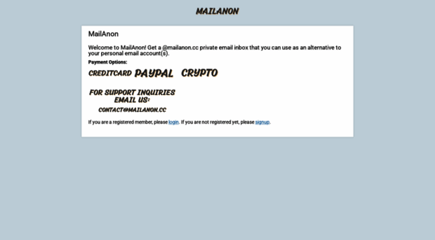 mailanon.cc