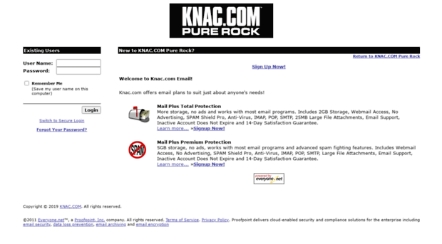 mailbox.knac.com