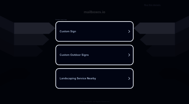 mailboxes.io