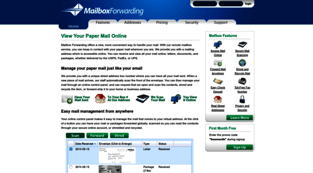 mailboxforwarding.com