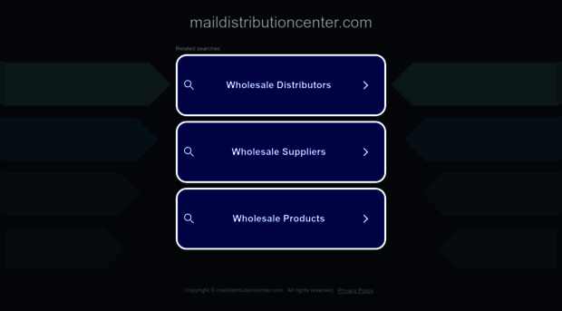 maildistributioncenter.com