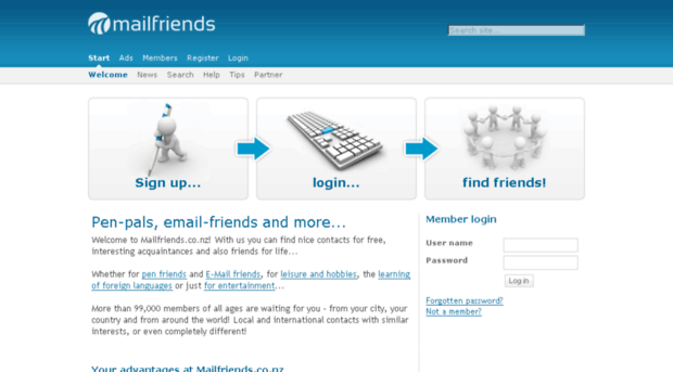 mailfriends.co.nz