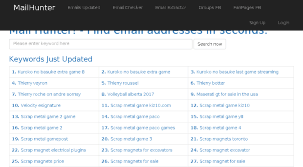 mailhunter.info