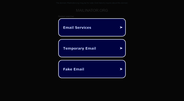 mailinator.org