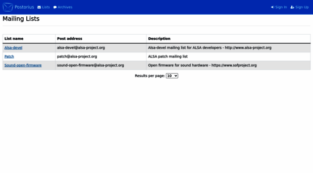 mailman.alsa-project.org
