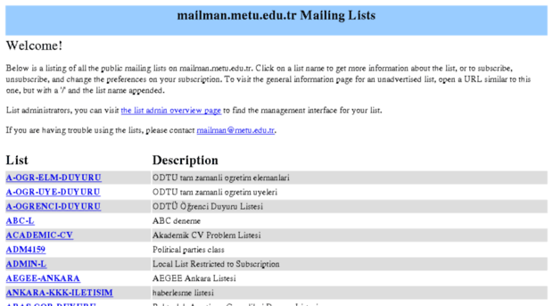 mailman.metu.edu.tr