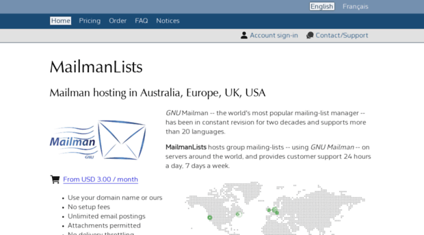 mailmanlists.net