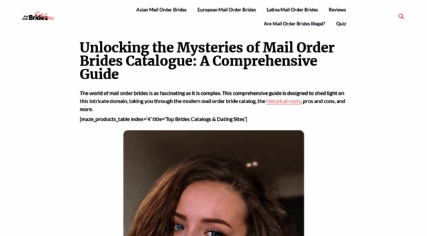 mailorderbridescatalogue.com