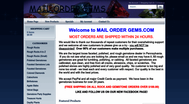 mailordergems.com