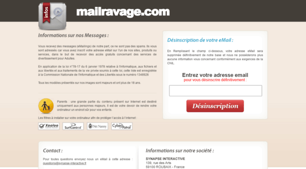 mailravage.com