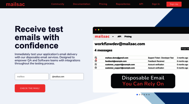 mailsac.com