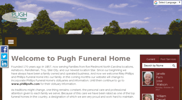 main.pughfuneralhome.com