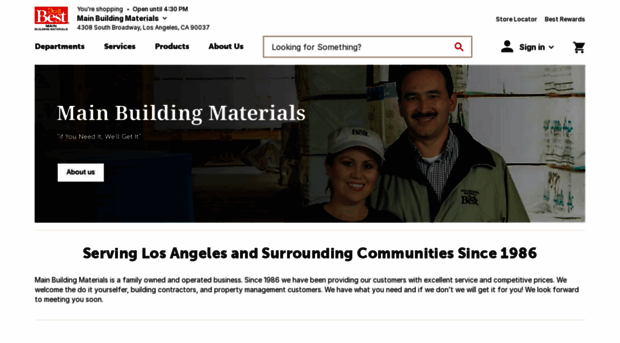 mainbuildingmaterials.com