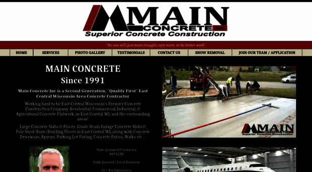 mainconcrete.com