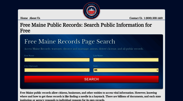 maine.recordspage.org