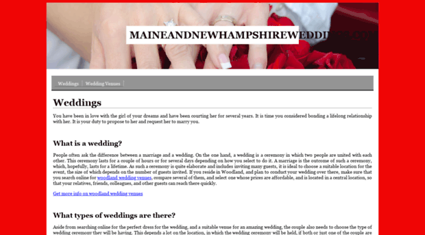 maineandnewhampshireweddings.com