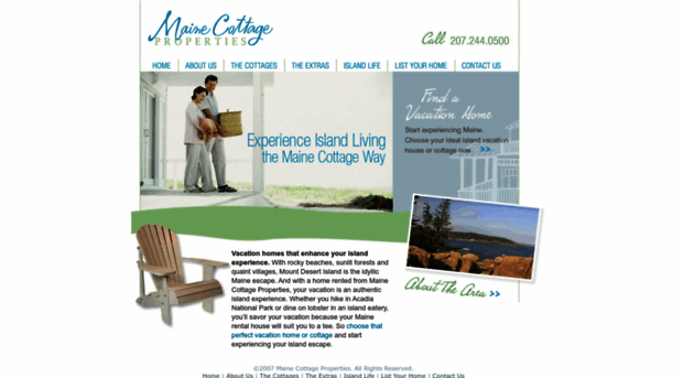 mainecottageproperties.com