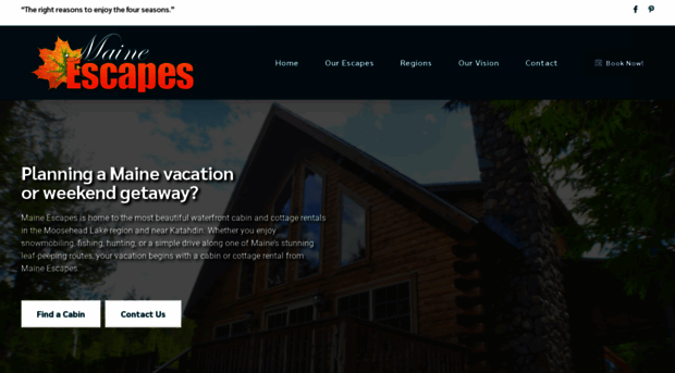 maineescapes.com