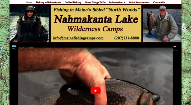 mainefishingcamps.com