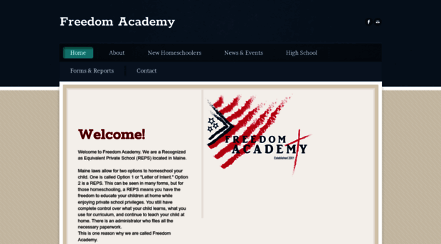 mainefreedomacademy.com