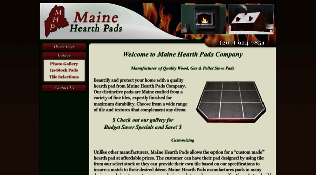 mainehearthpads.com