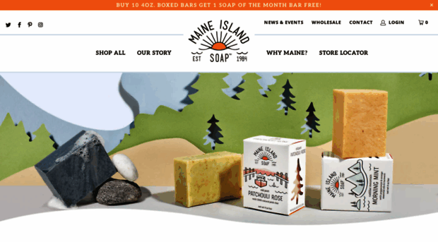 maineislandsoap.com