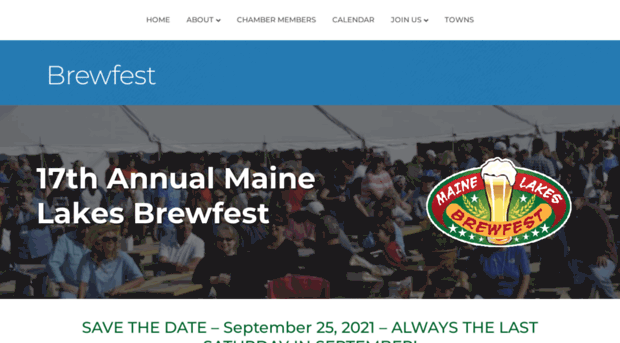 mainelakesbrewfest.com