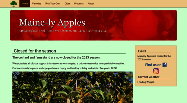 mainelyapples.com