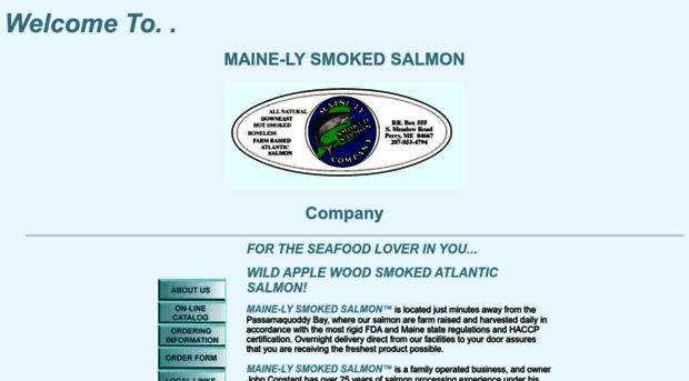 mainelysmokedsalmon.com