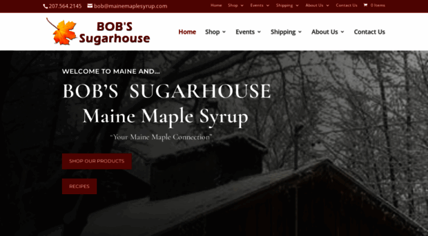 mainemaplesyrup.com