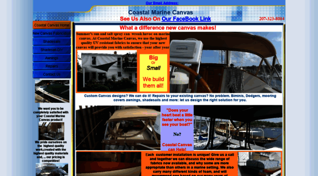 mainemarinecanvas.com