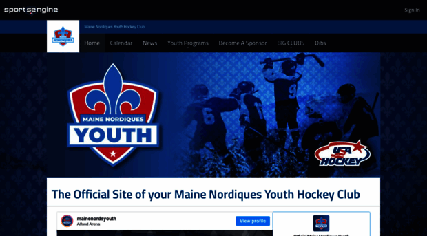 mainenordiquesyouth.com