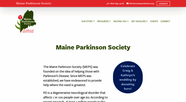 maineparkinsonsociety.org