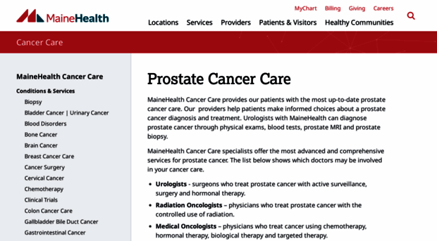 maineprostatecancer.com